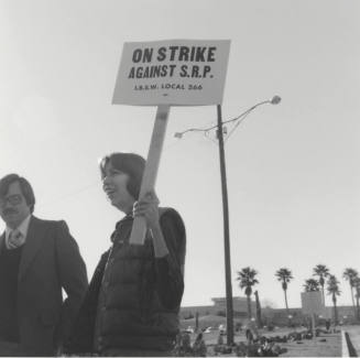 S.R.P. Picketing Worker