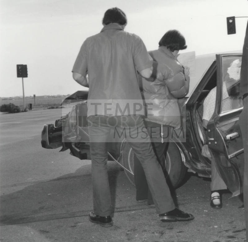 Car in Paramedic Accident