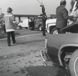 Scene of Paramedic Accident