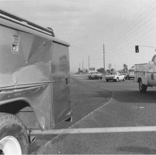 Damage Done To Paramedic Truck