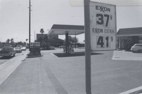 Exxon Gasoline Station - 1745 South Mill Avenue, Tempe, Arizona
