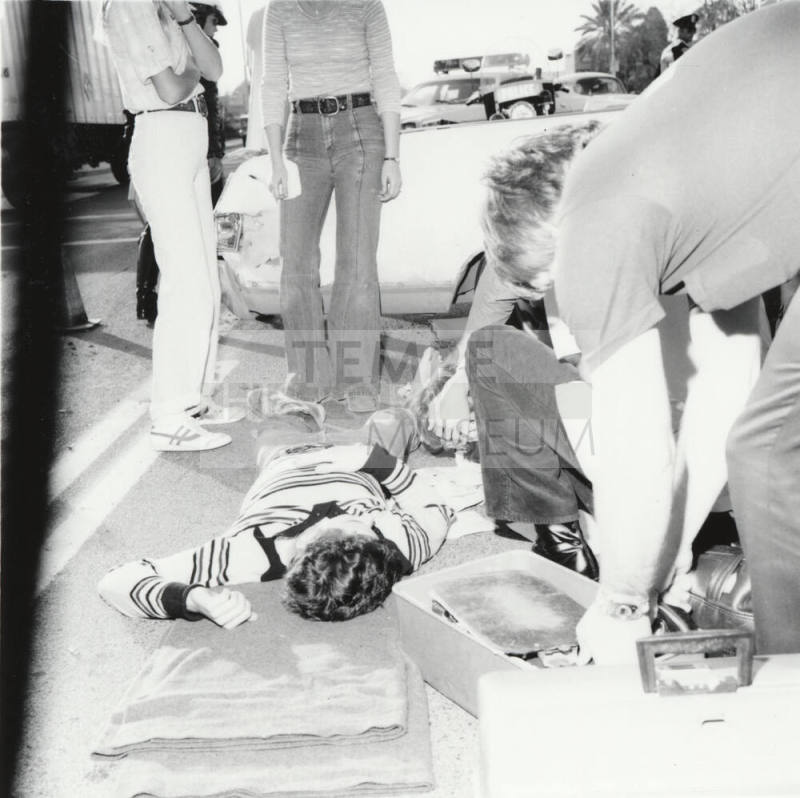 Throw from Vehicle - Tempe Daily News - January ??, 1978