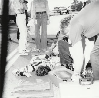 Throw from Vehicle - Tempe Daily News - January ??, 1978