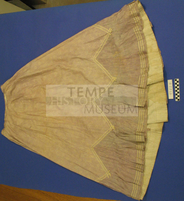 light pink skirt