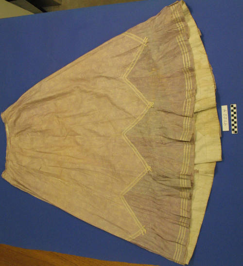 light pink skirt