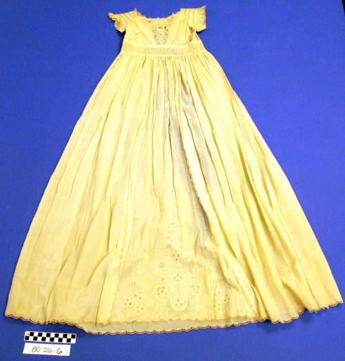 Baby's christening dress, English