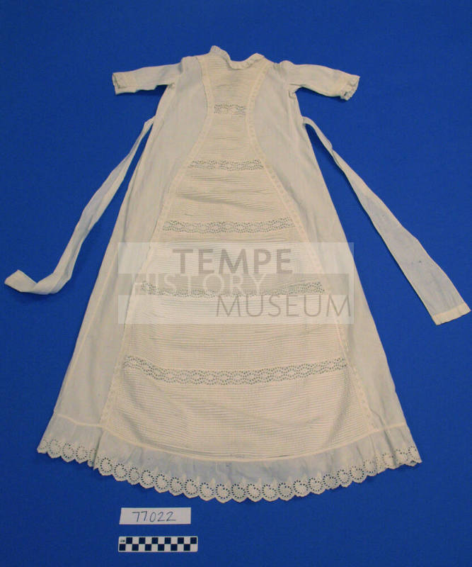 White cotton dress