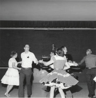 Photograph of Tempe Tenderfoot Square Dancing group square dancing (2 of 4)