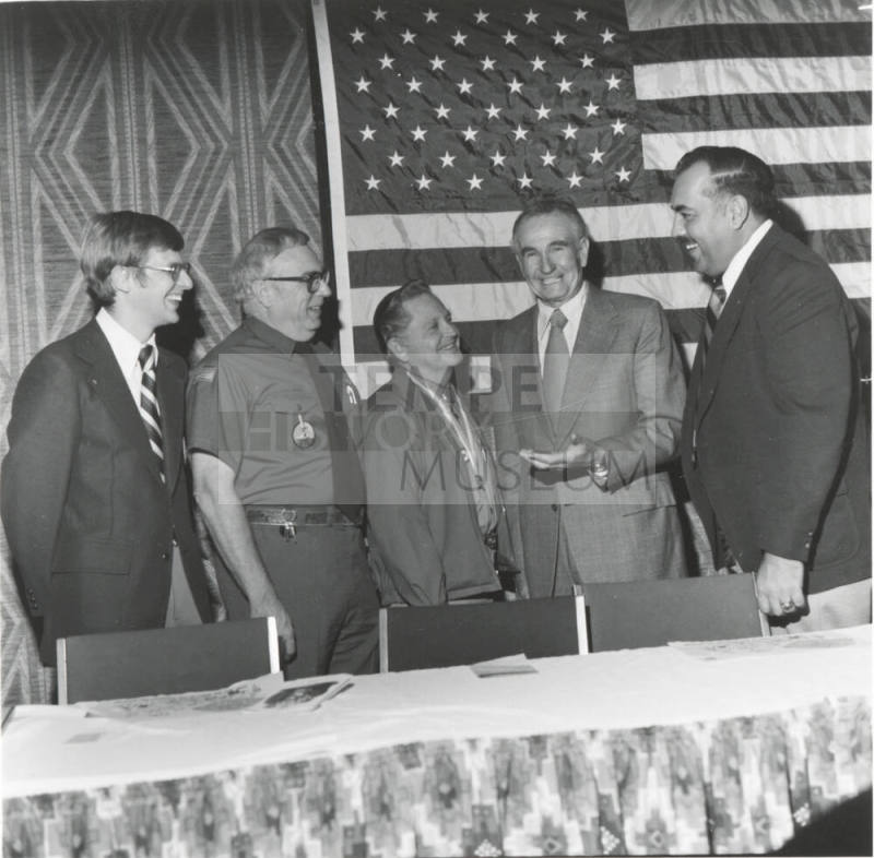 Tempe District Scout Recognition Dinner (2 of 3)-Tempe Daily News-January 1978