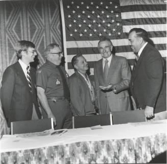 Tempe District Scout Recognition Dinner (2 of 3)-Tempe Daily News-January 1978