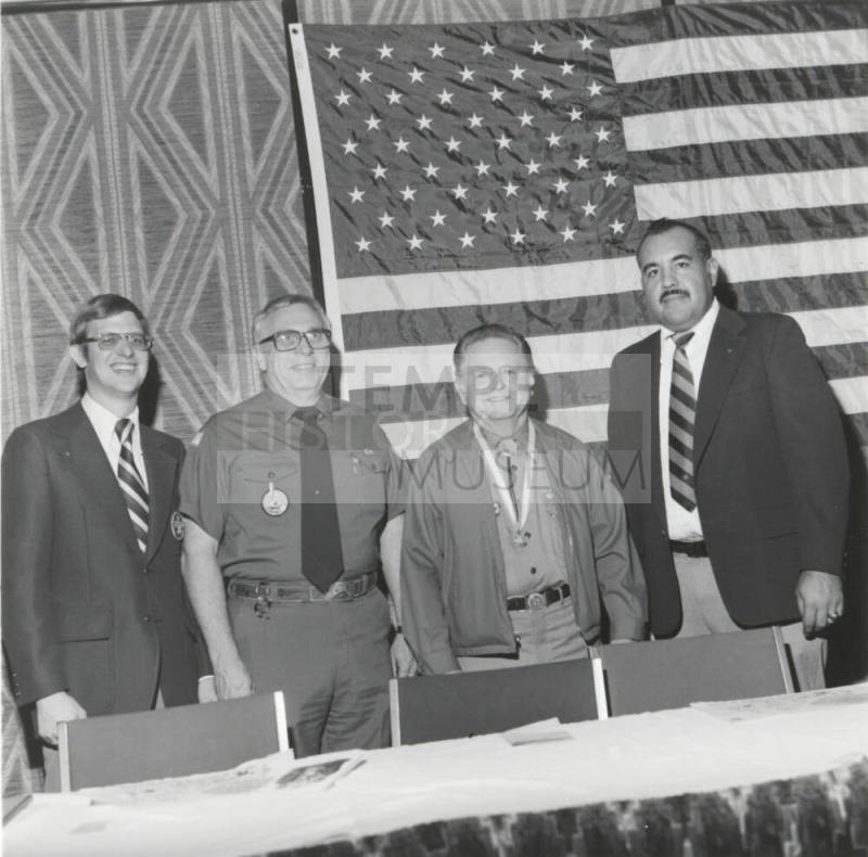 Tempe District Scout Recognition Dinner (3 of 3)-Tempe Daily News-January 1978