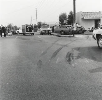 Scene of a multiple car accident (1 of 11)