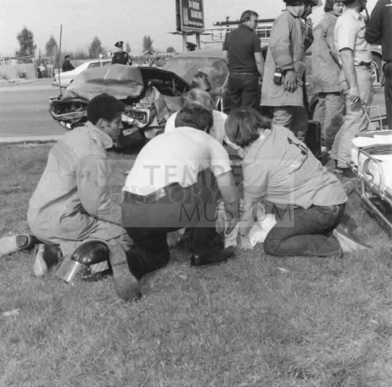 Scenes of a multiple car accident (6 of 11)