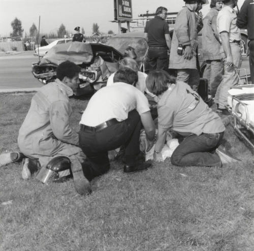 Scenes of a multiple car accident (6 of 11)