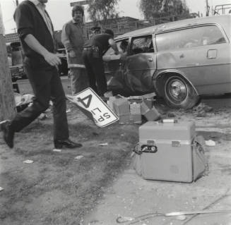 Scenes of a multiple car accident (8 of 11)