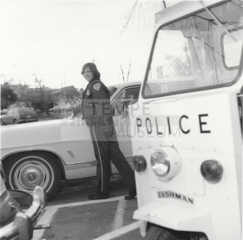 Lovely Meter Maid, Tempe Daily News, Feb 1, 1978