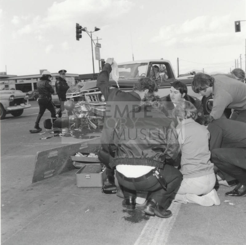 Bad  Day For Bikers. - Tempe Daily News,  January 24 1978