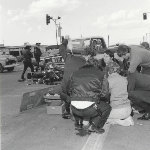 Bad  Day For Bikers. - Tempe Daily News,  January 24 1978