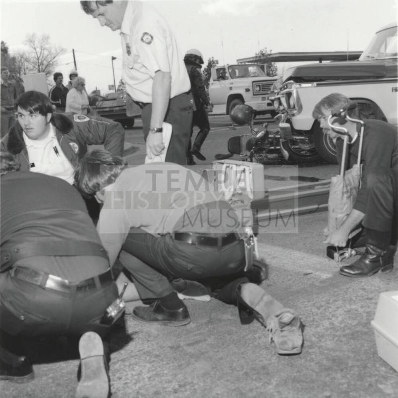 Bad  Day For Bikers. - Tempe Daily News,  January 24 1978
