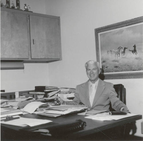 Man sitting. - January 1978