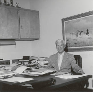 Man sitting. - January 1978