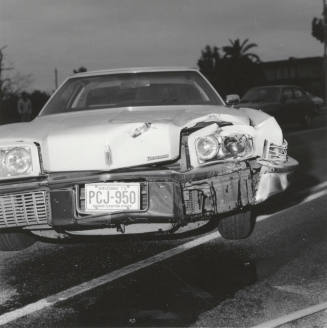 Motorcyclist accident. - January 1978