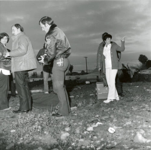 Traffic accident, Feb 1978