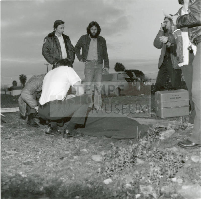 Traffic accident, Feb 1978