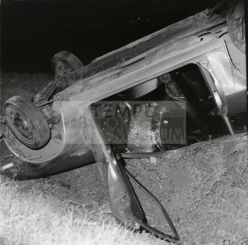 Traffic accident, Feb 1978