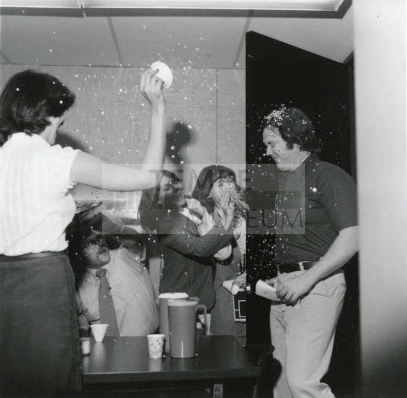 Father-To-Be Showered - Tempe Daily News - February 13, 1978 - (1 of 2)