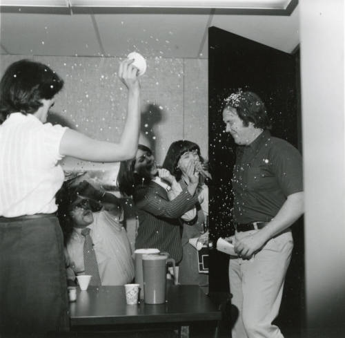Father-To-Be Showered - Tempe Daily News - February 13, 1978 - (1 of 2)