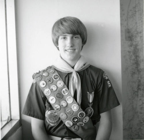 New Eagle Scout Trace Bartlett - Tempe Daily News - March 8, 1978 (1 of 2)