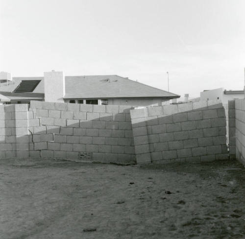 Damaged Wall Sunk Down - Tempe Daily News - February 21,1978