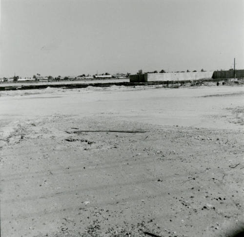 Future shopping center site on corner of Southern and McClintock