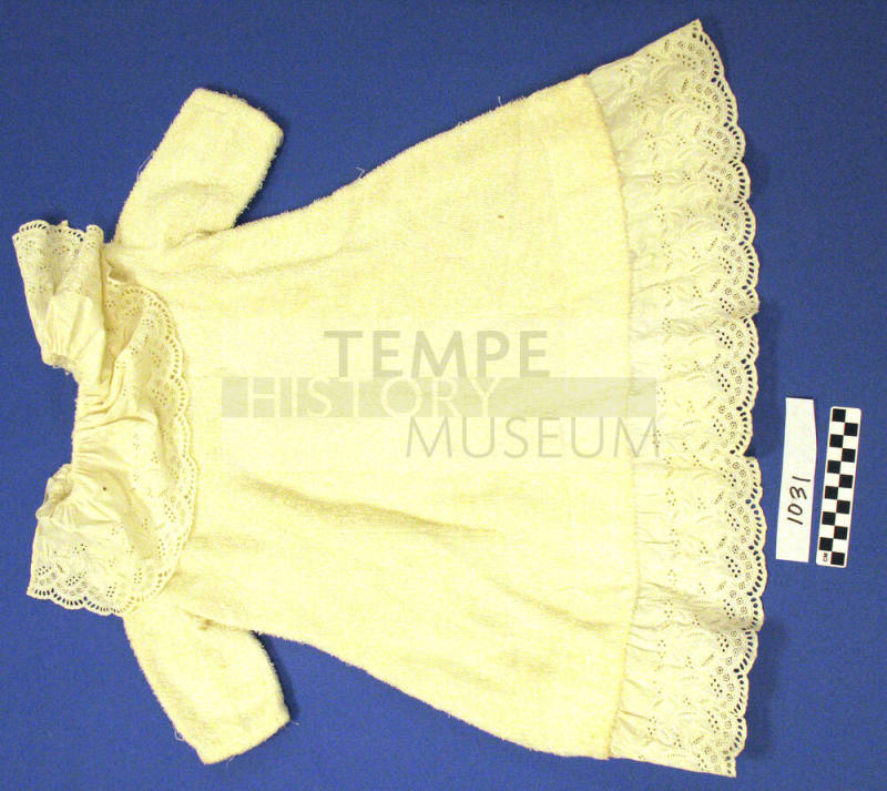 Coat, White Terry Cloth