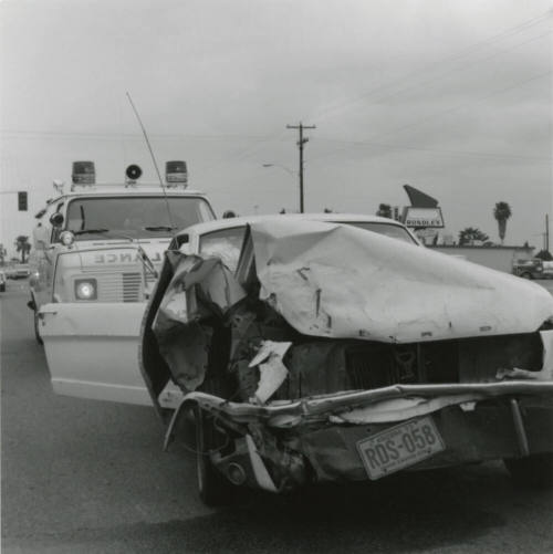 Traffic accident, February 1978