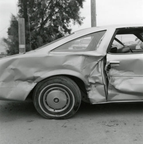 Traffic accident, February 1978