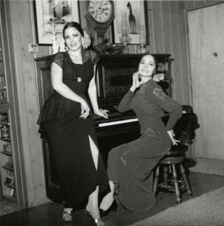 Two Women At A Piano