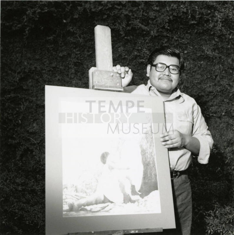 Man With Artwork