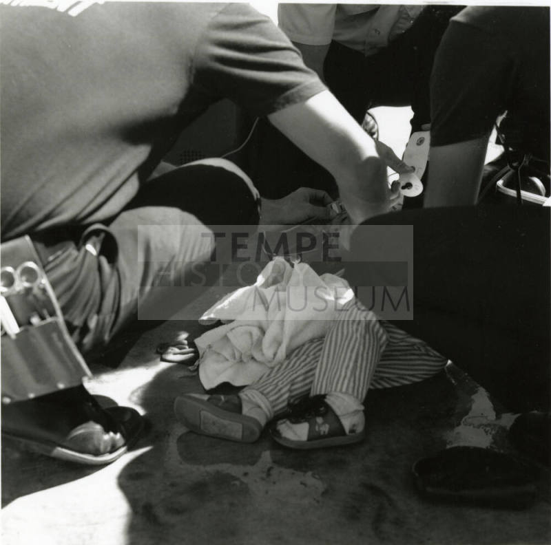 Toddler Rescued, Tempe Daily News, March 4, 1978