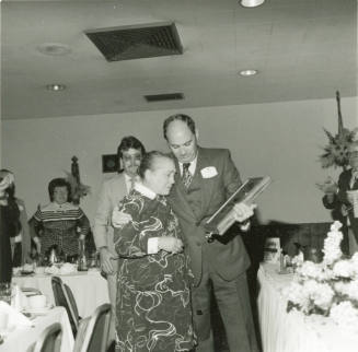 Mrs. Edith Getz Receives Award - March 1978