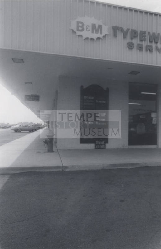 B and M Typewriter Service - 3400 South Mill Avenue, Tempe, Arizona