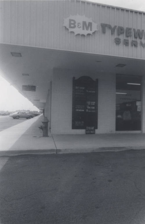 B and M Typewriter Service - 3400 South Mill Avenue, Tempe, Arizona