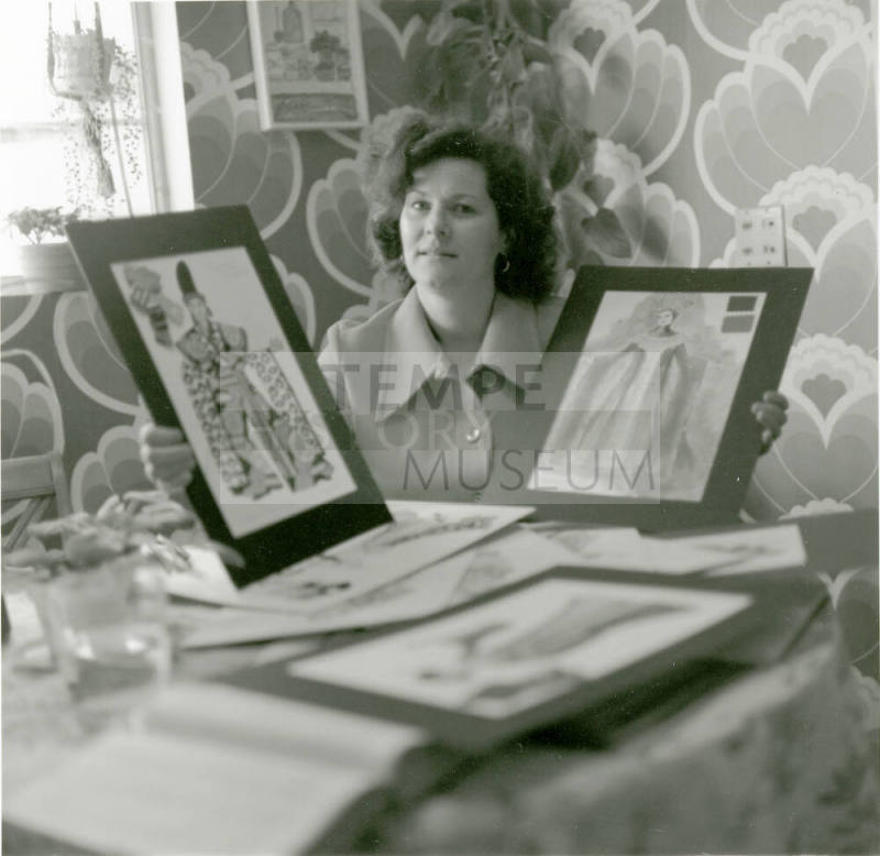 Theatre A Sew-Sew Career, Rebecca Atkins - Tempe Daily News - March 13, 1978