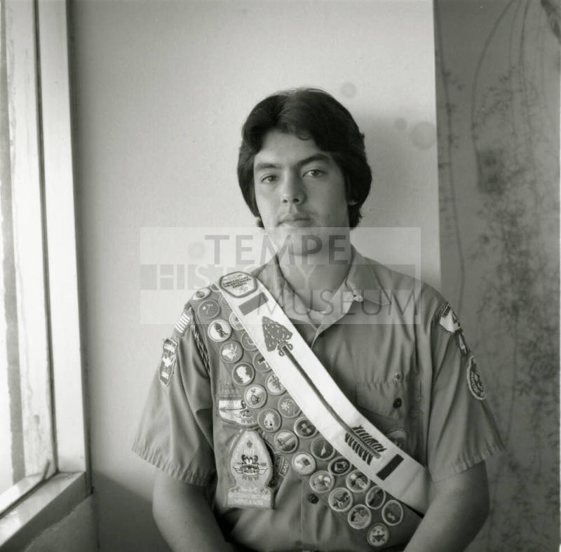 Eagle Scout Jose Luis Carrera - Tempe Daily News, March 21, 1978