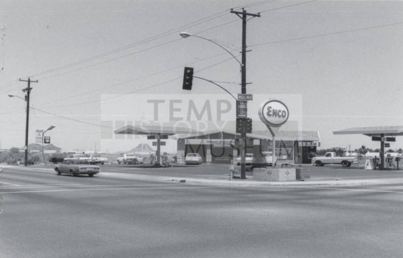 Enco Gasoline Station - 3234 South Mill Avenue, Tempe, Arizona