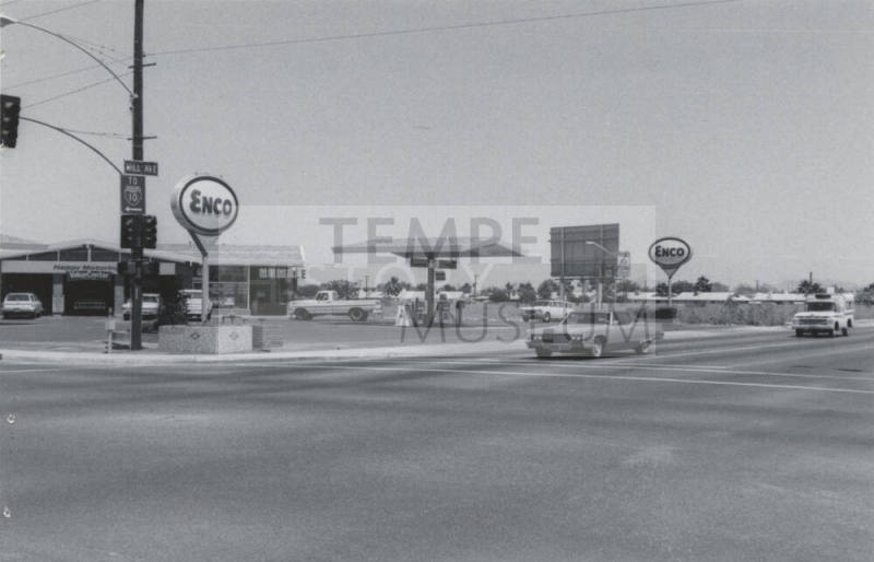 Enco Gasoline Station - 3234 South Mill Avenue, Tempe, Arizona