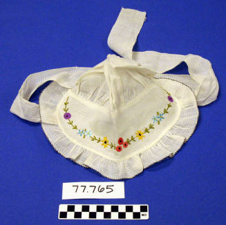 Embroidered baby cap