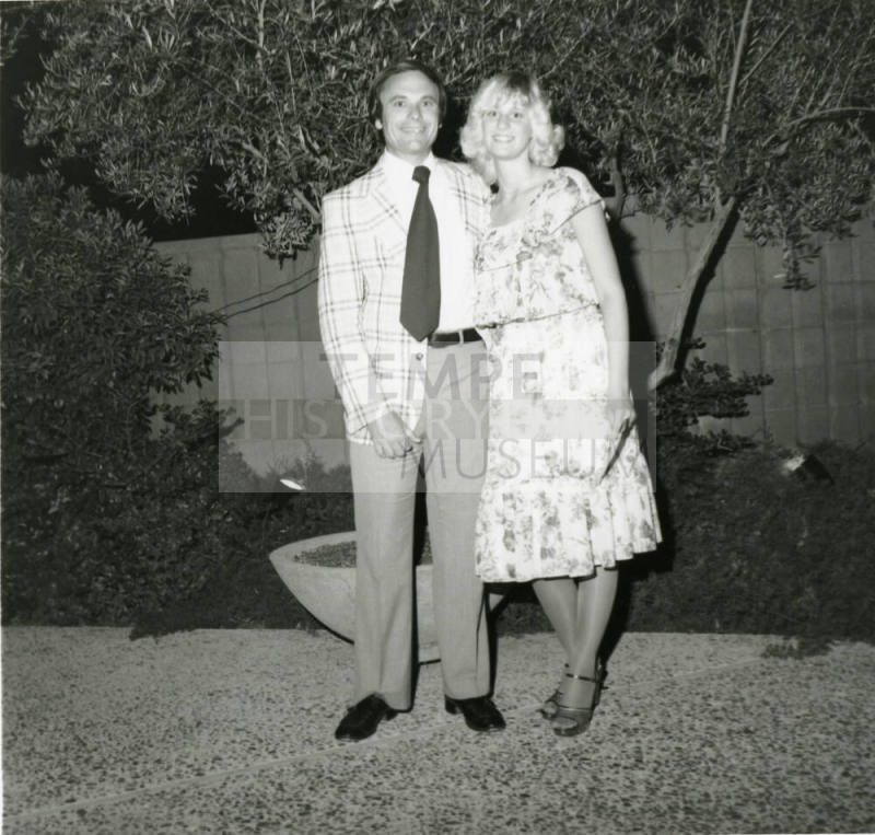 Harry Mitchell and Unidentified Young Woman -- March 1978