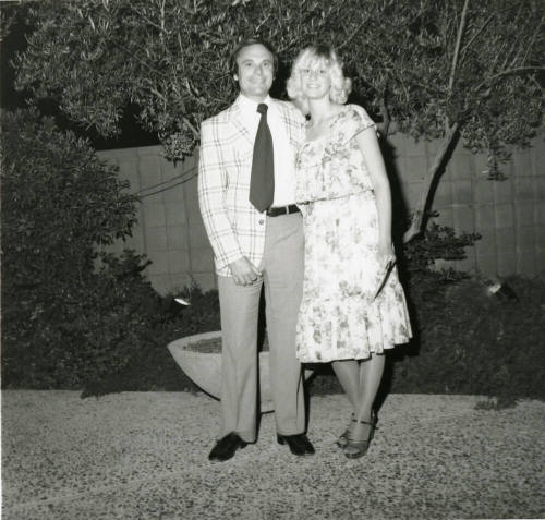 Harry Mitchell and Unidentified Young Woman -- March 1978